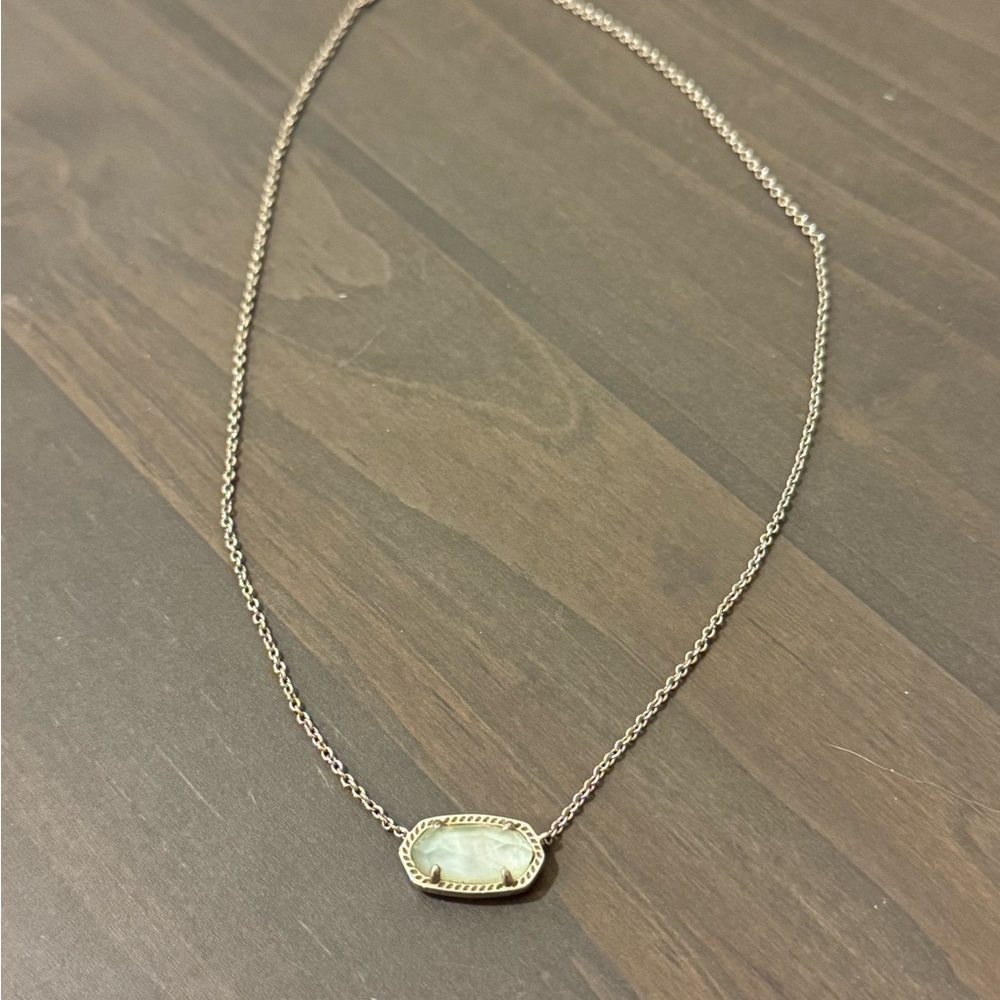 Kendra Scott Elisa Silver Pendant Necklace